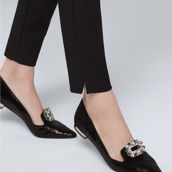 NWT WHITE HOUSE BLACK MARKET
BEJEWELED SHOE CLIPS - Picture 3 of 5